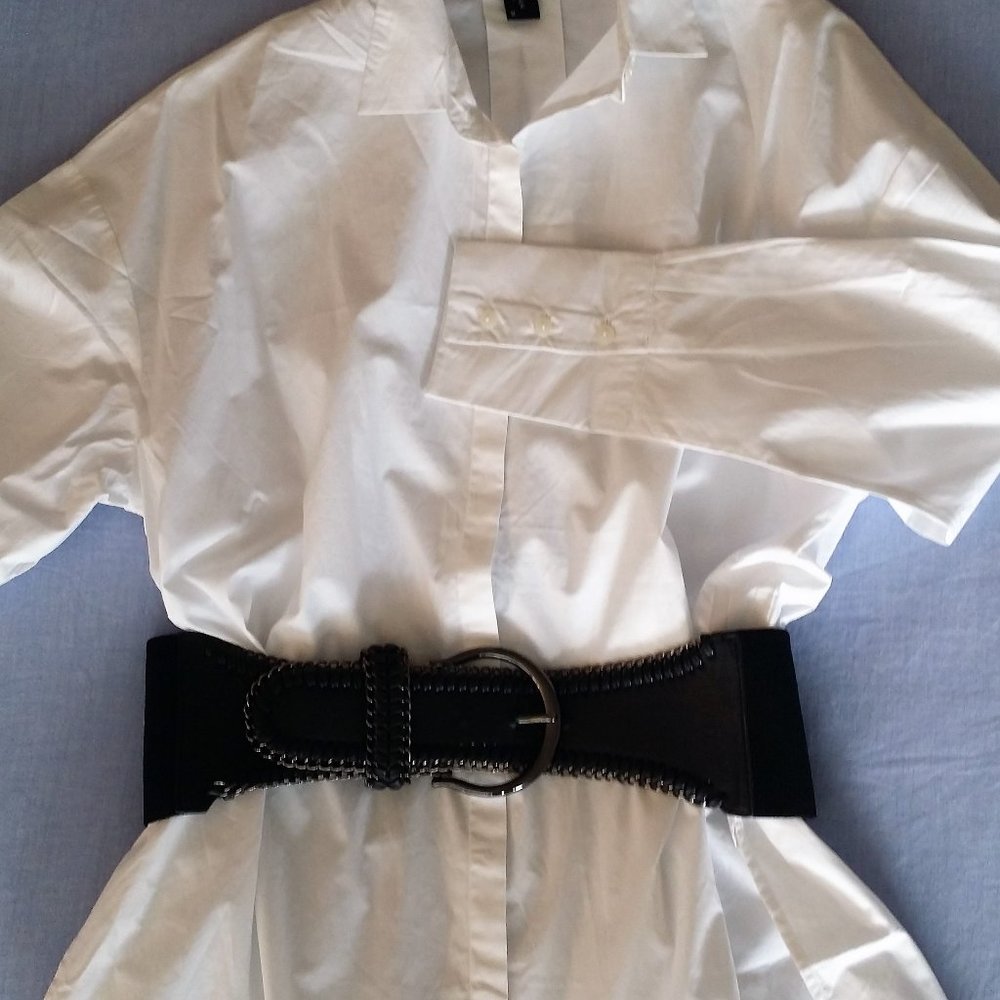 Wide Belt with stretch Size S-M from Italy